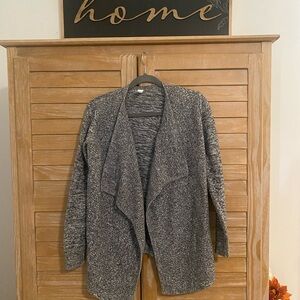 Gray Open Front , Gap Body, Women's Sweater